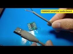 Plaque audio de puissance de classe D avec amplificateur linéaire de 6 W PAM8403 5V CA-8403 Voltage standard