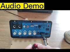 D60 50W Subwoofer Amplificateur Bluetooth Amplificateur audio avec audio optique 12V24V220V