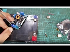 C.C de C.C dévolteur de module d'alimentation de XL4015E 5A 75W réglable avec l'affichage de tension