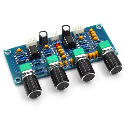 NE5532 Amplificateur Module audio Amplificateur numérique de classe D avec entrée DC12V-24V et réglage du volume des basses