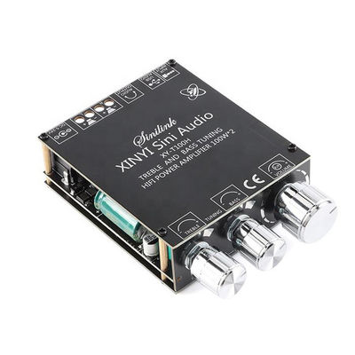 XY-T100H carte d'amplificateur audio Bluetooth 5.0 100WX2 avec contrôle Sinilink-APP et TPA3116D2 Stereo Digital Power