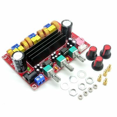 Module d'amplificateur numérique CA-3116P avec puce TPA3116D2 50Wx2+100W de sortie et tension DC12-24V