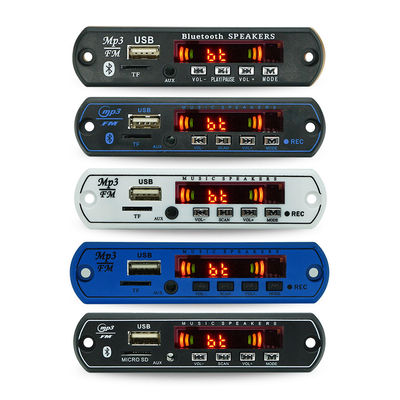 Plaque de décodeur MP3 de radio FM avec fonction de radio FM audio sans perte et BT 5.0