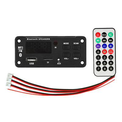 Module d'amplificateur audio de voiture Bluetooth 5.0 de 50 W avec radio USB TF FM et 5.0 canaux