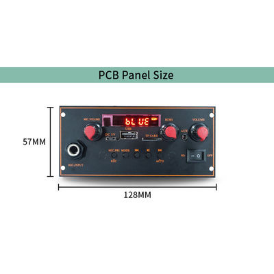 2x10W carte mère stéréo Bluetooth 5.0 avec décodeur MP3 et fonction radio FM