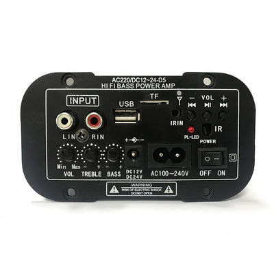 Planche d'amplificateur audio numérique avec connectivité Bluetooth pour voiture, moto et audio domestique