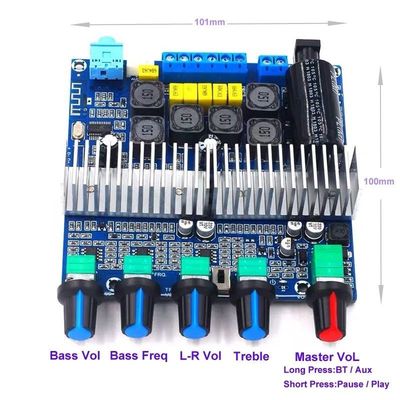 CA-3169B 2.1 Channel Audio Power Amplifier Board avec un son de haute fidélité et une conception compacte de 100x75x30mm