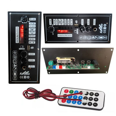 Carte amplificateur de batterie au Lithium Rechargeable, puissance 10W 20W, Compatible Bluetooth, avec lecteur MP3 et Microphone