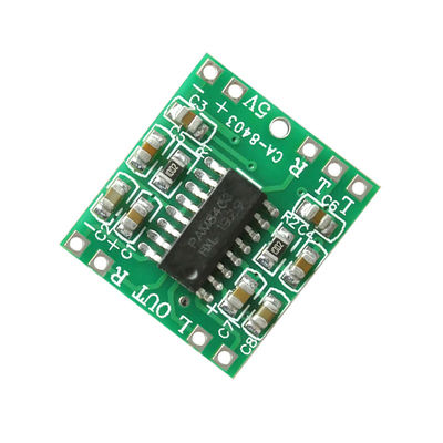 2 canaux 2.5-5V mini carte son numérique avec sortie 3W Amplificateur de puissance de classe D pour haut-parleur à domicile