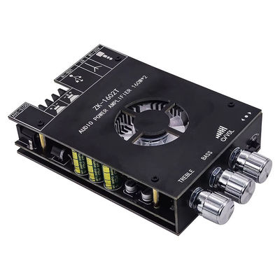Module d'amplificateur de puissance numérique de 2,0 canaux ZK-1602T 2*160W Classe D Audio stéréo BT 5.0 Subwoofer Amplificateur de carte ZK-1602T