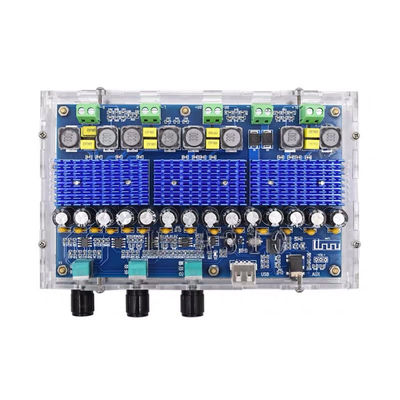 TPA3116D2 carte d'amplificateur numérique de puissance 4 canaux avec 50Wx2 100Wx2 récepteur stéréo double basse