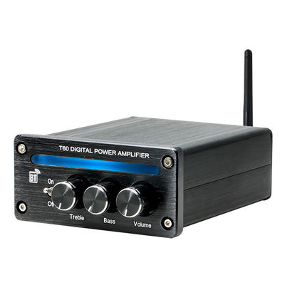 2.0 Canaux 2*100W BT 5.0 RGB Light réglable basse haute haute puissance Amplificateur linéaire