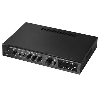 5.1CH 120W*2+25W*3 Amplificateur de puissance HIFI avec entrée coaxiale optique, BT 5.0Super Bass, pour une soirée Karaoké à domicile.