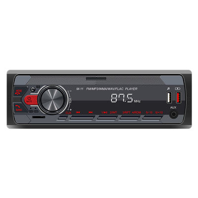 Autoradio MP3 1Din BT sans fil double USB lumières colorées contrôle APP téléphone assistant vocal CD portable pour DVD VCD