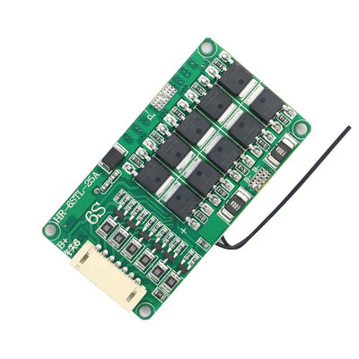 18650 Lithium Battery Protection Board 6S 7S 15A 20A 25A with Balanced PCB Base Material