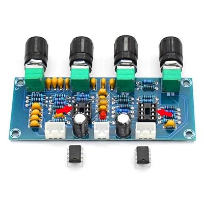 NE5532 Amplificateur Module audio Amplificateur numérique de classe D avec entrée DC12V-24V et réglage du volume des basses