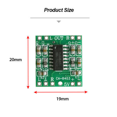 Module d'amplificateur audio ultra-petit de 20x19 mm avec sortie 2x3W et carte d'amplificateur de puissance numérique de classe D