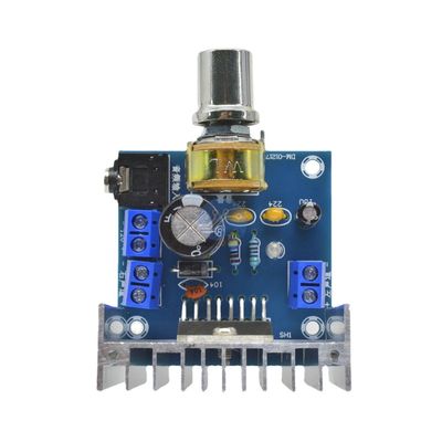 Module audio d'amplificateur TD7297A Classe D Planche d'amplificateur DC 9-15V 15W*2 Stéréo avec radiateur amélioré