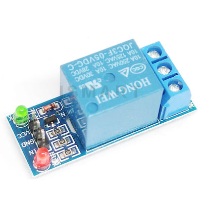 interface de bas niveau de déclencheur d'One Channel de module de relais de contrôle de 5V 12V