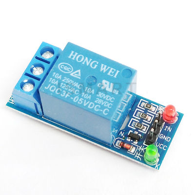 interface de bas niveau de déclencheur d'One Channel de module de relais de contrôle de 5V 12V