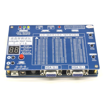Outil de test de panneau LCD LED pour téléviseur portable 7-84 pouces câbles d'interface LVDS