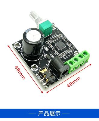 12V alimentation CA-8610S puce 2X15W double canal carte d'amplificateur audio de classe D