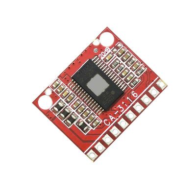 TPA3116 Module d'amplificateur 50W carte d'amplificateur de puissance numérique à double canal avec 8V DC ~ 24V et sans bruit POP