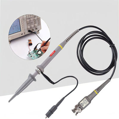 P6100 BNC Tester Outil Oscilloscope Kit de la sonde 100MHz 1X 10X Clip 2 pièces