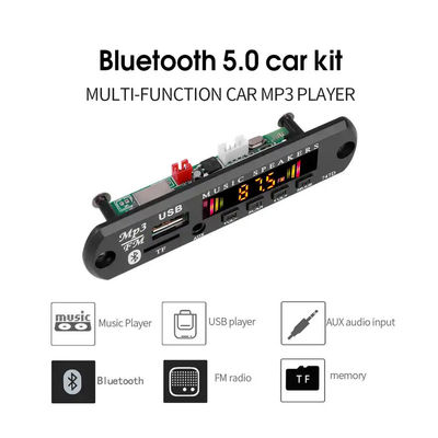 MP3 WMA 5.0 Bluetooth FM Radio Audio décodeur Module carte télécommande récepteur sans fil