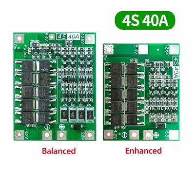 3S 4S 25A 40A 60A BMS carte de protection de la batterie carte de charge de la batterie Li-ion