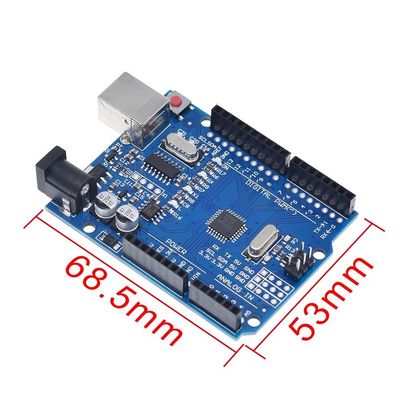 ATmega328P CH340 CH340G Plaque de développement d'en-tête à broche droite pour Arduino UNO R3