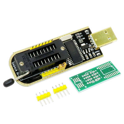 CH341A 24 Série 25 EEPROM Flash BIOS Module de programmation USB + SoIC8 SOP8 Clips de test Pour EEPROM 93CXX / 25CXX / 24CXX