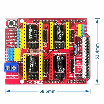A4988 carte de pilote imprimante 3D carte d'extension de machine de gravure CNC Shield V3