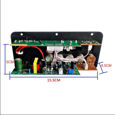 Plaque d'amplificateur de sortie de puissance D50 100W avec entrée audio optique et sons bas et élevés réglables Bluetooth AMP