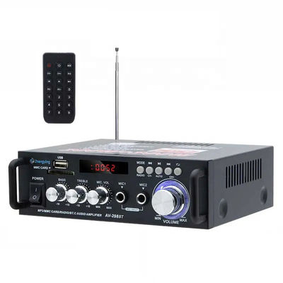 Amplificateur audio stéréo 120W LDZS AV-298BT avec BT 2.0 sans fil et qualité sonore HIFI