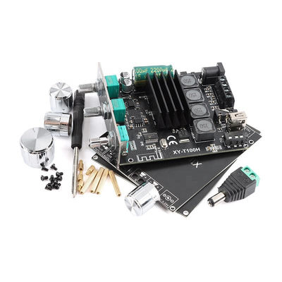 XY-T100H carte d'amplificateur audio Bluetooth 5.0 100WX2 avec contrôle Sinilink-APP et TPA3116D2 Stereo Digital Power
