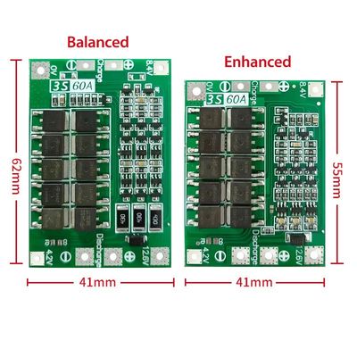 Chargeur de batterie au lithium Li-Ion Module de cellule Lipo Circuit imprimé BMS Protection