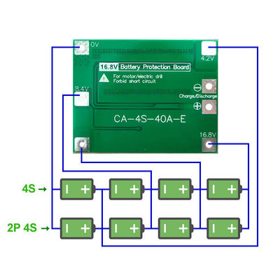 CA-4S-40A Chargeur de batterie Li-Ion Module de cellule Lipo PCB