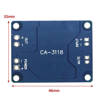 CA-3118 DC 12-24V PBTL Mono 60W carte d'amplificateur de module d'amplificateur de puissance de classe D