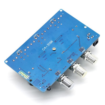 Carte amplificateur de puissance numérique CA-3166B DC12-24V 50Wx2 + 100W avec module audio Bluetooth 5.0 classe D