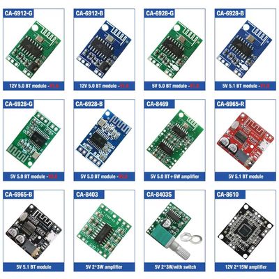 CA-8469 5V classe D PAM8403 5.0 Bluetooth amplificateur de puissance Audio Module carte composant numérique
