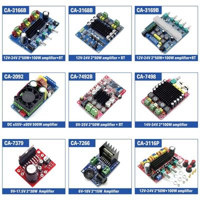 2*50W Amplificateur de puissance numérique sans fil TPA3116D2 Module d'amplificateur de haut-parleur