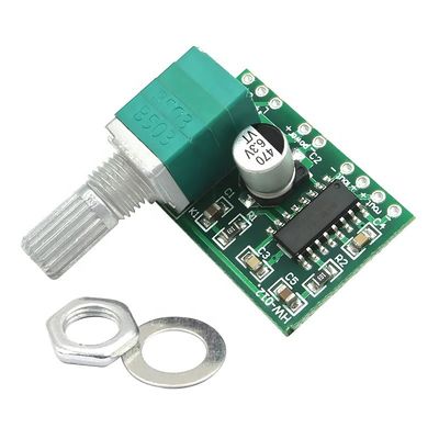 PAM8403 carte d'amplificateur audio avec 2*3W de puissance 5V USB et contrôle du volume potentiomètre