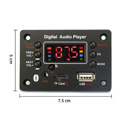 Accessoires audio pour voiture avec enregistreur de voix radio USB FM Prend en charge l'écran WAV Oui et la durée de vie de la batterie plus de 20 heures