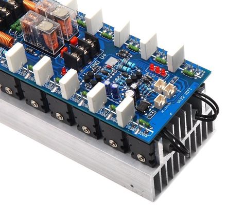 Tableau d'amplificateur professionnel 2x1000W 24 Tube 5200 1943 Module d'amplificateur de scène haute puissance