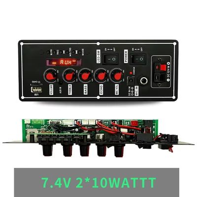 Plaque d'amplificateur Bluetooth 2x15W avec radio FM MP3 décodeur et module d'amplificateur audio Bluetooth 5.0