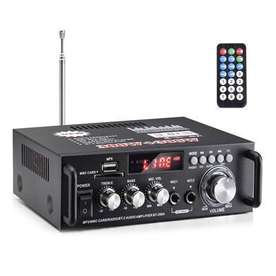 Amplificateur de puissance stéréo audio numérique HIFI de 300 W avec écran LCD et Bluetooth