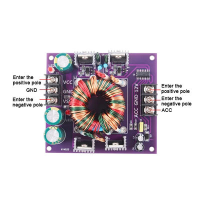 12V Voltage d'entrée Convertisseur industriel CC-DC avec amplificateur à double alimentation