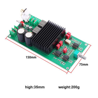 Plaque d'amplificateur numérique de 600 W avec puce TPA3255 pour systèmes audio professionnels à 2,0 canaux