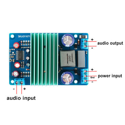 Carte amplificateur numérique HIFI 250W classe D avec LM3886 pour systèmes Audio professionnels